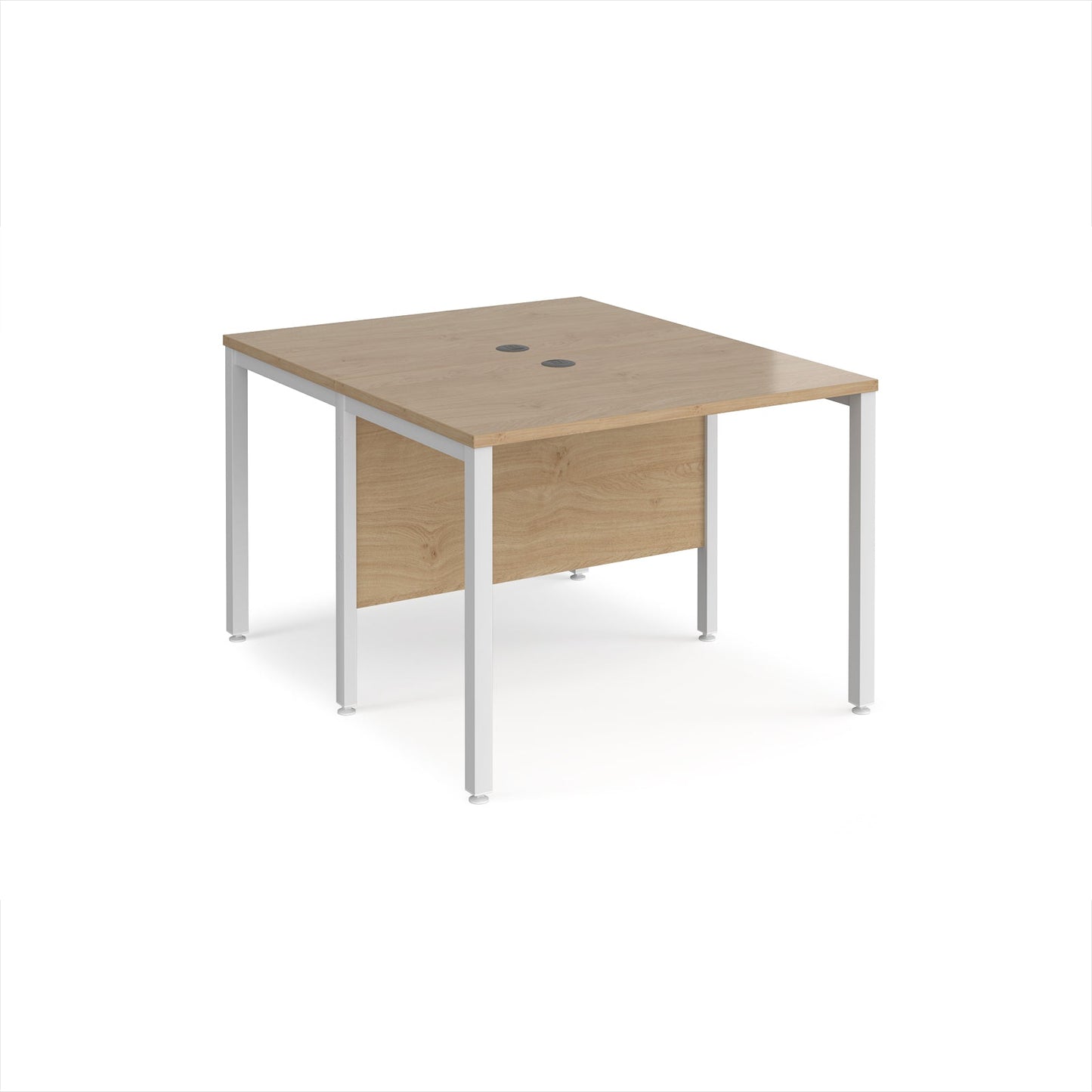 Maestro 25 bench back to back straight desks 1200mm