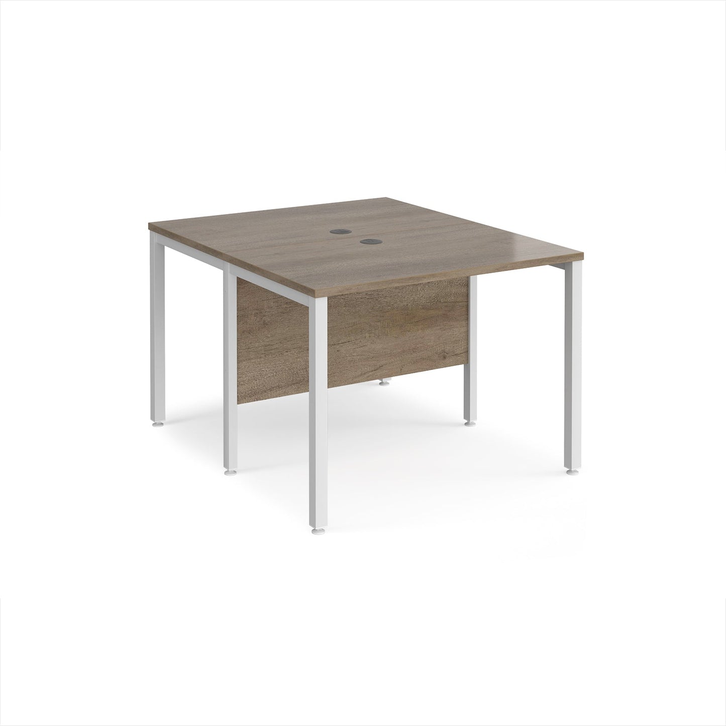 Maestro 25 bench back to back straight desks 1200mm