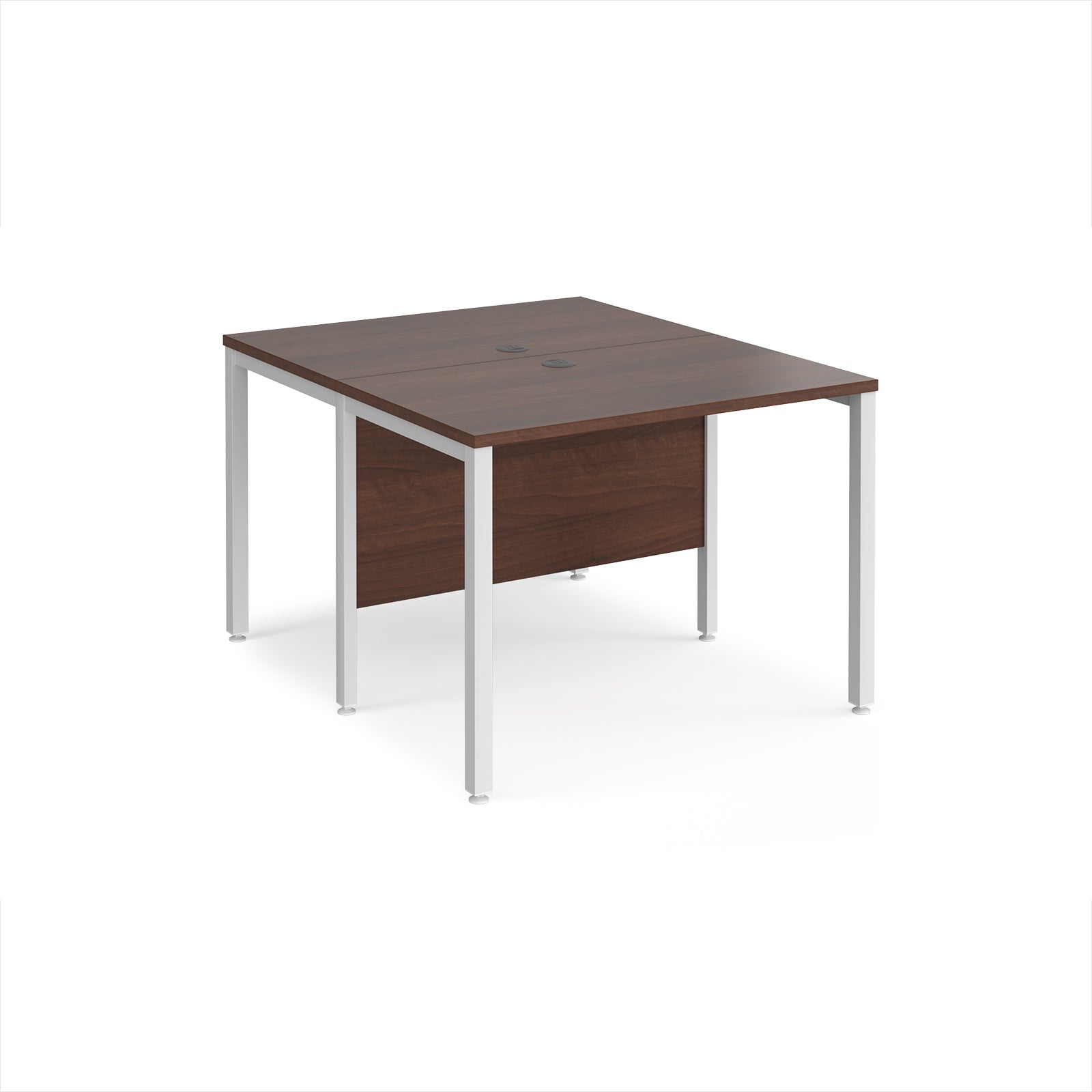 Maestro 25 bench back to back straight desks 1200mm