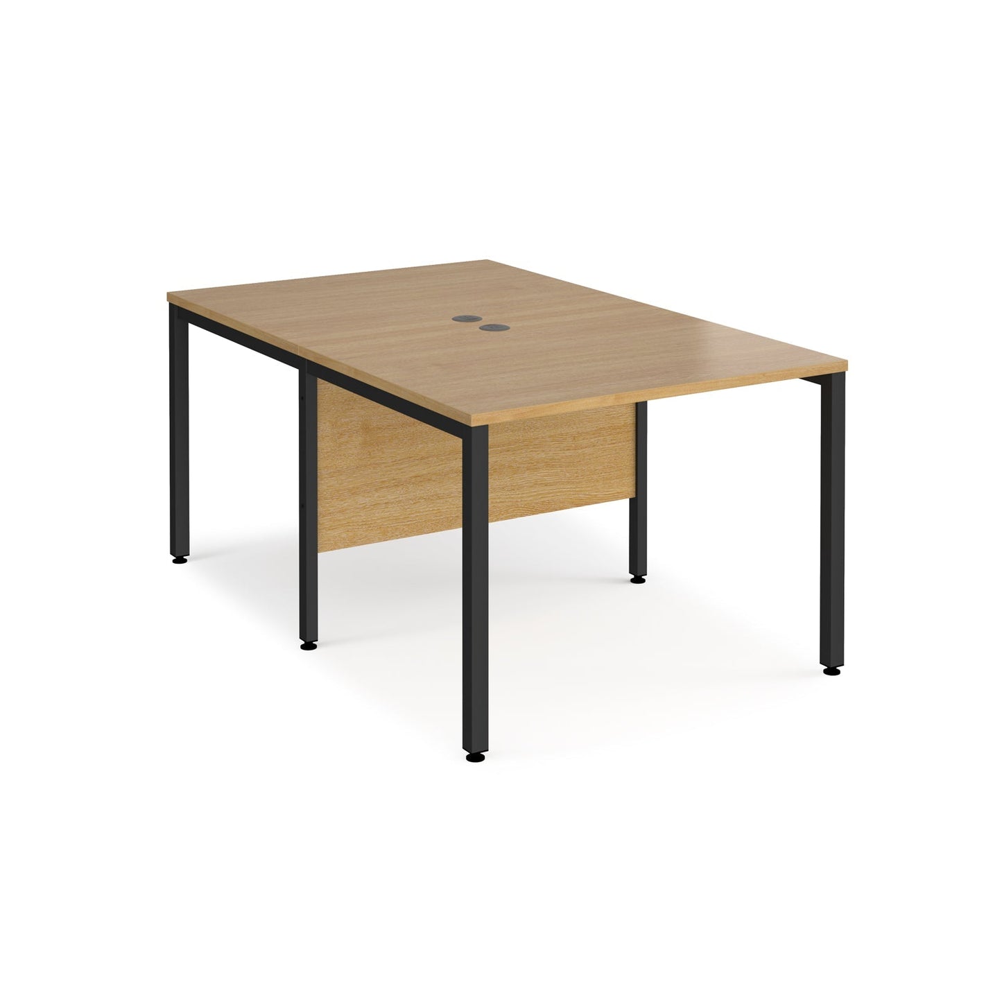 Maestro 25 bench back to back straight desks 1600mm