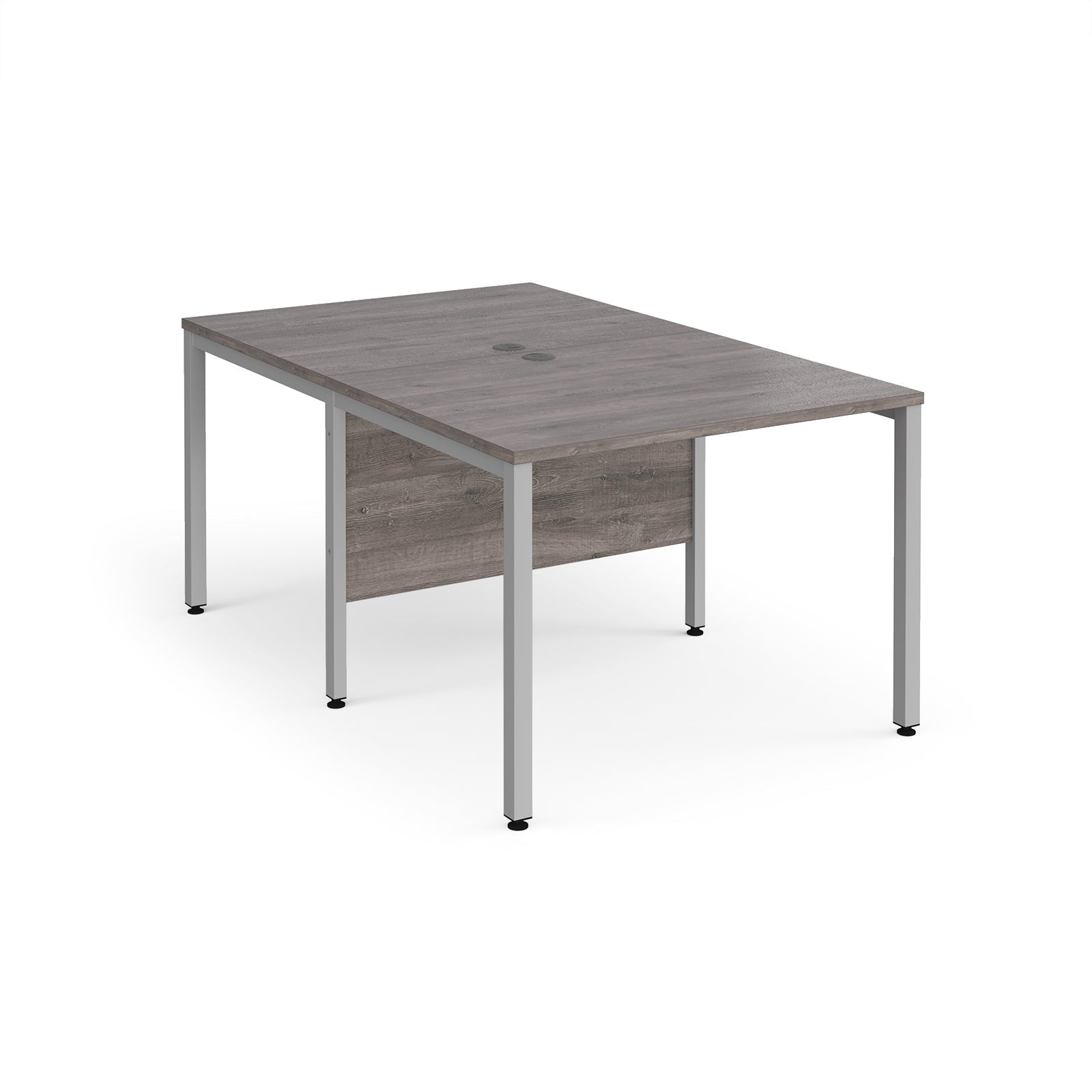 Maestro 25 bench back to back straight desks 1600mm