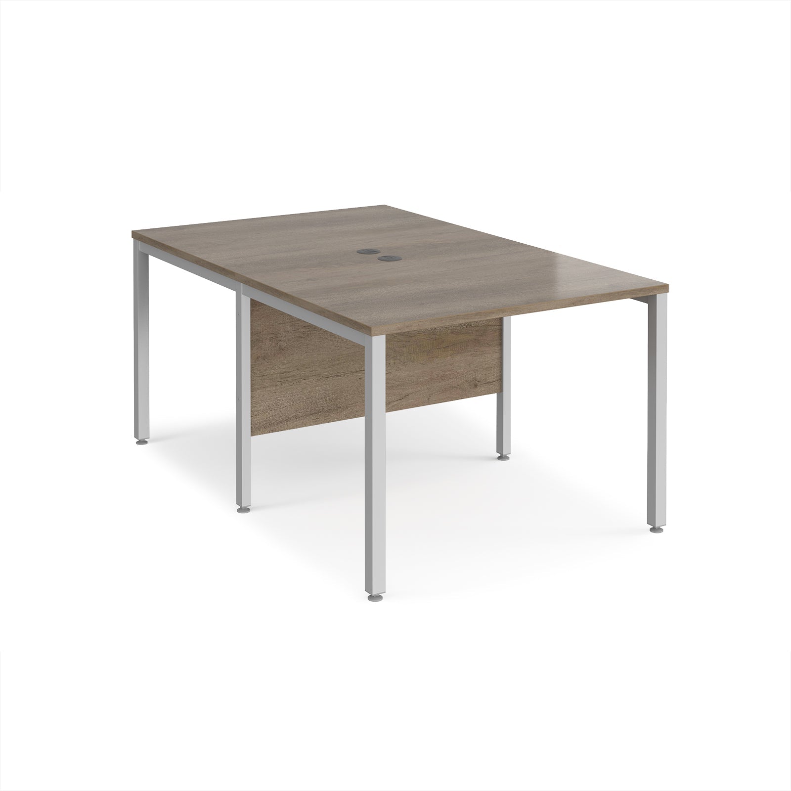 Maestro 25 bench back to back straight desks 1600mm