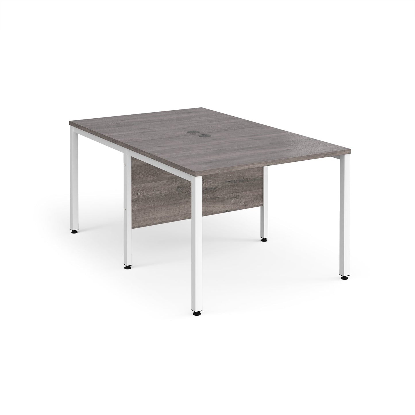 Maestro 25 bench back to back straight desks 1600mm