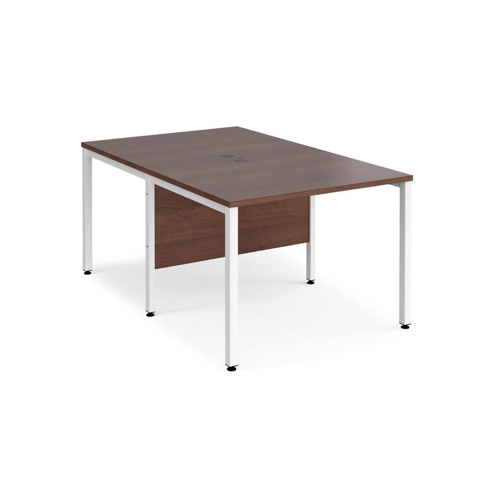 Maestro 25 bench back to back straight desks 1600mm