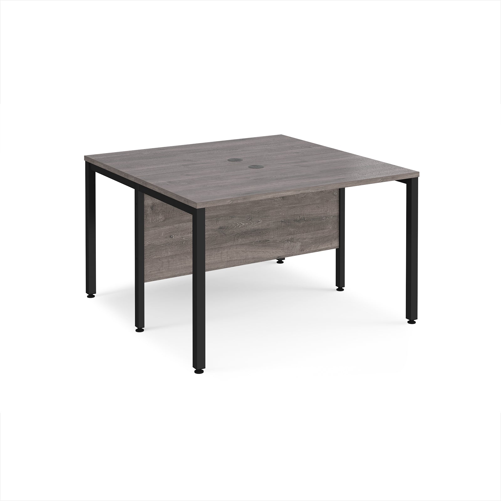 Maestro 25 bench back to back straight desks 1200mm