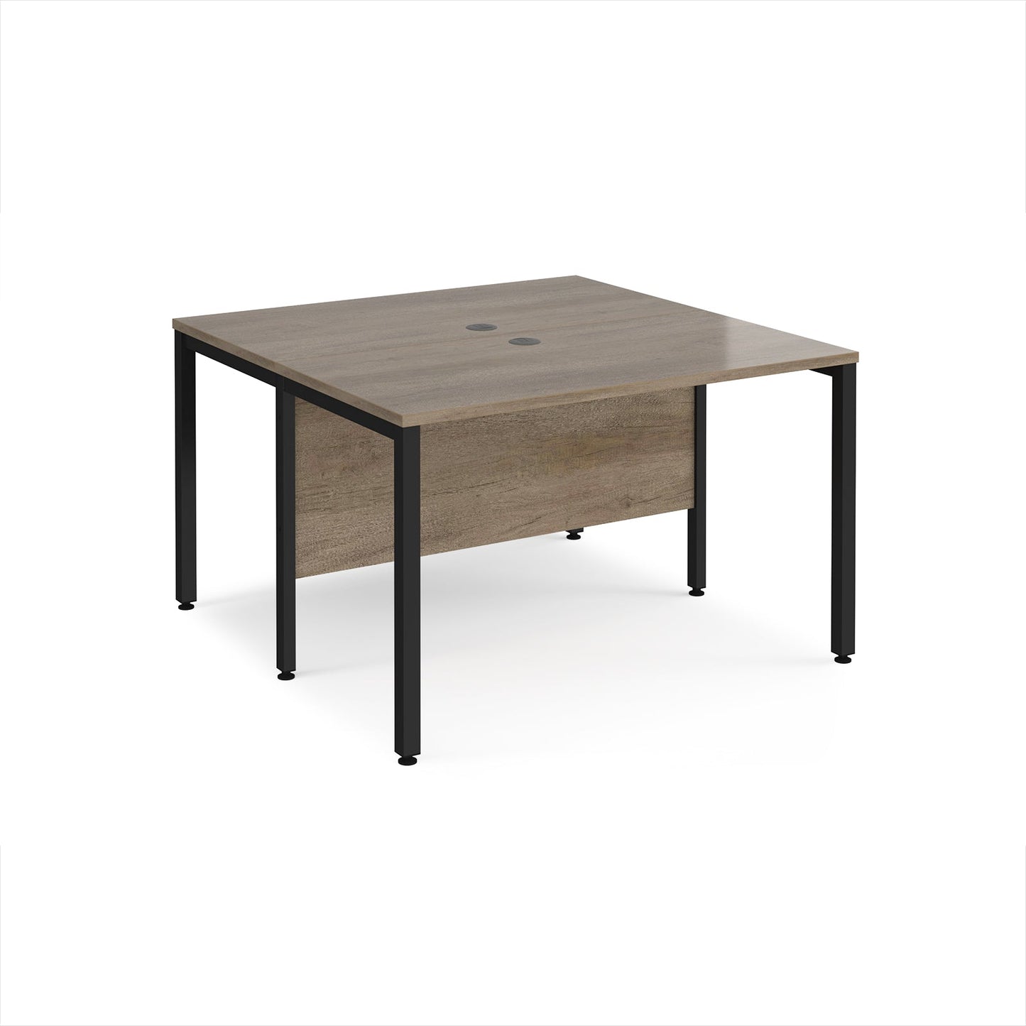 Maestro 25 bench back to back straight desks 1200mm