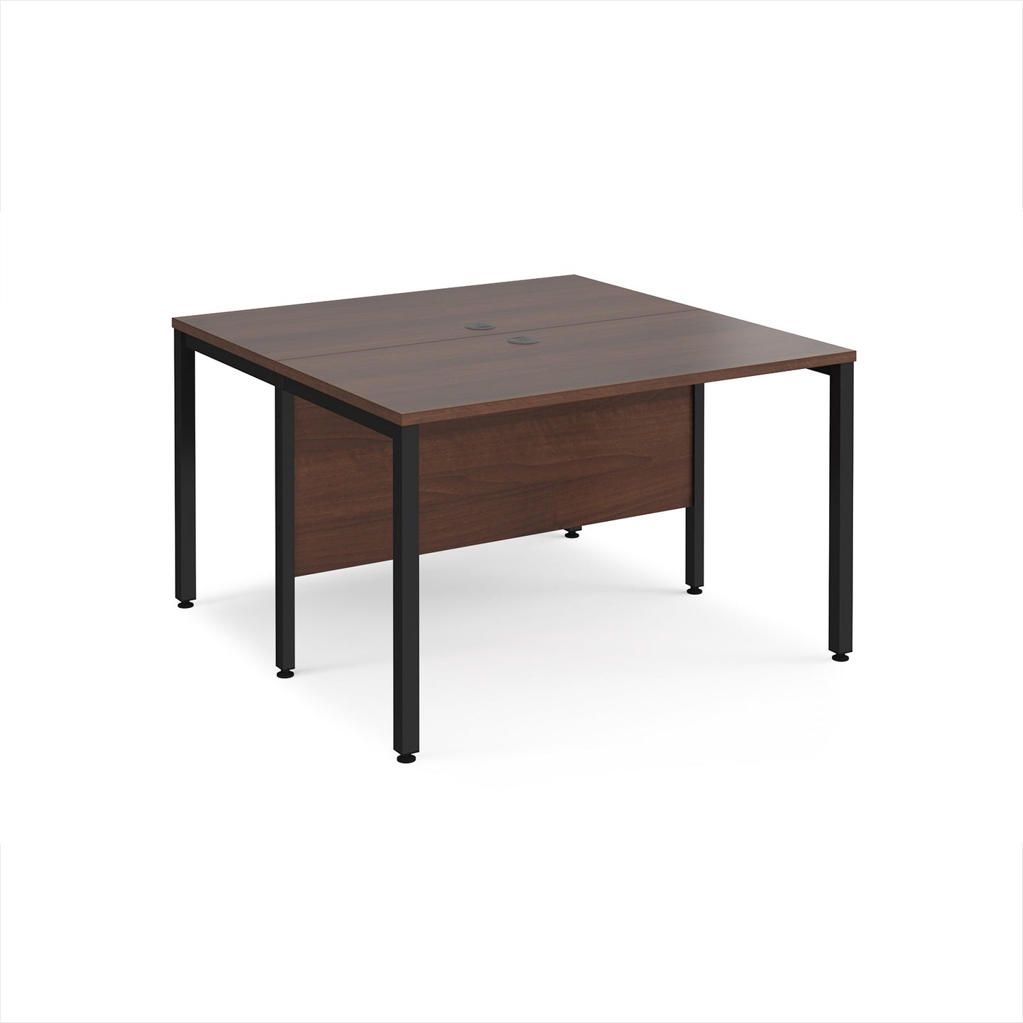 Maestro 25 bench back to back straight desks 1200mm