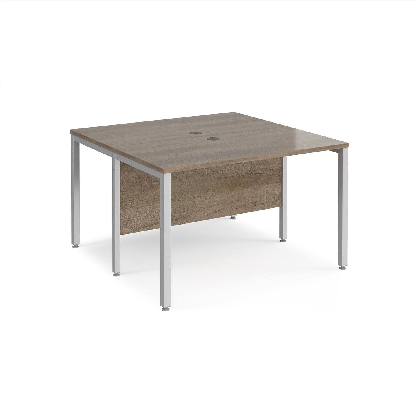 Maestro 25 bench back to back straight desks 1200mm