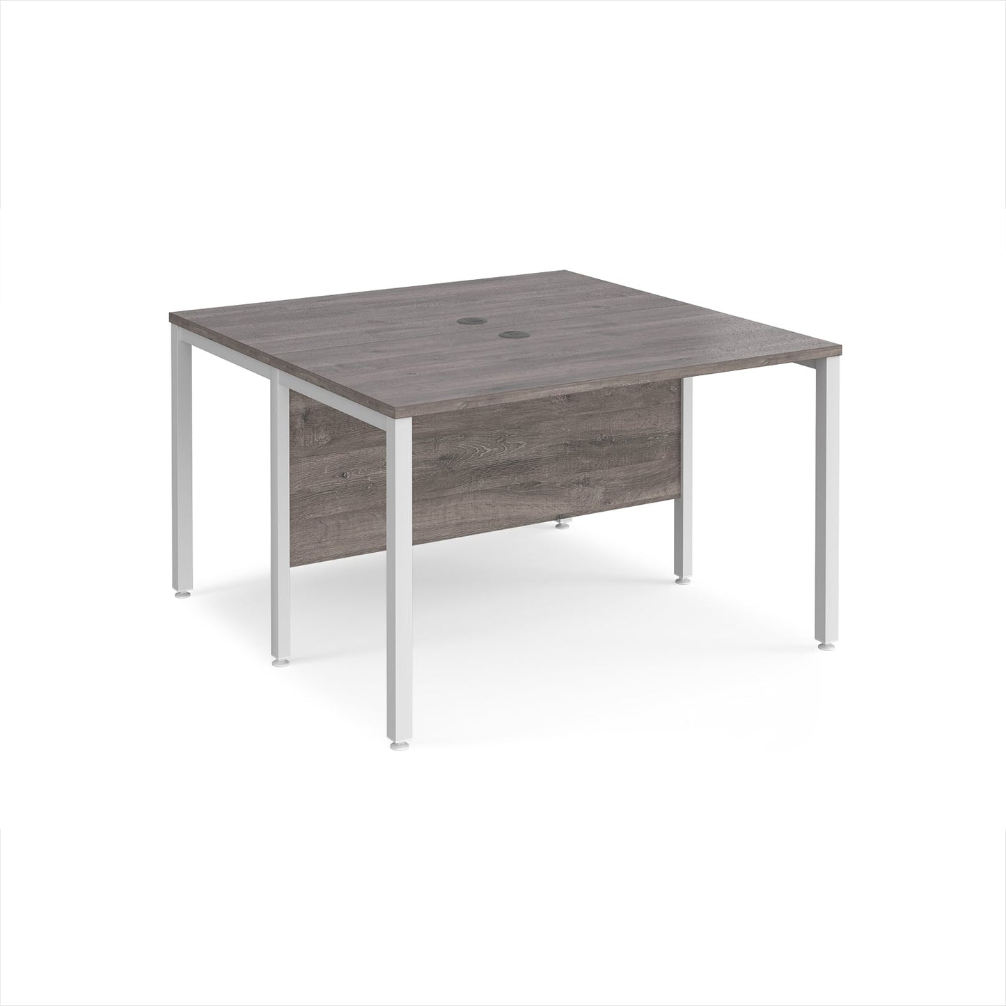 Maestro 25 bench back to back straight desks 1200mm