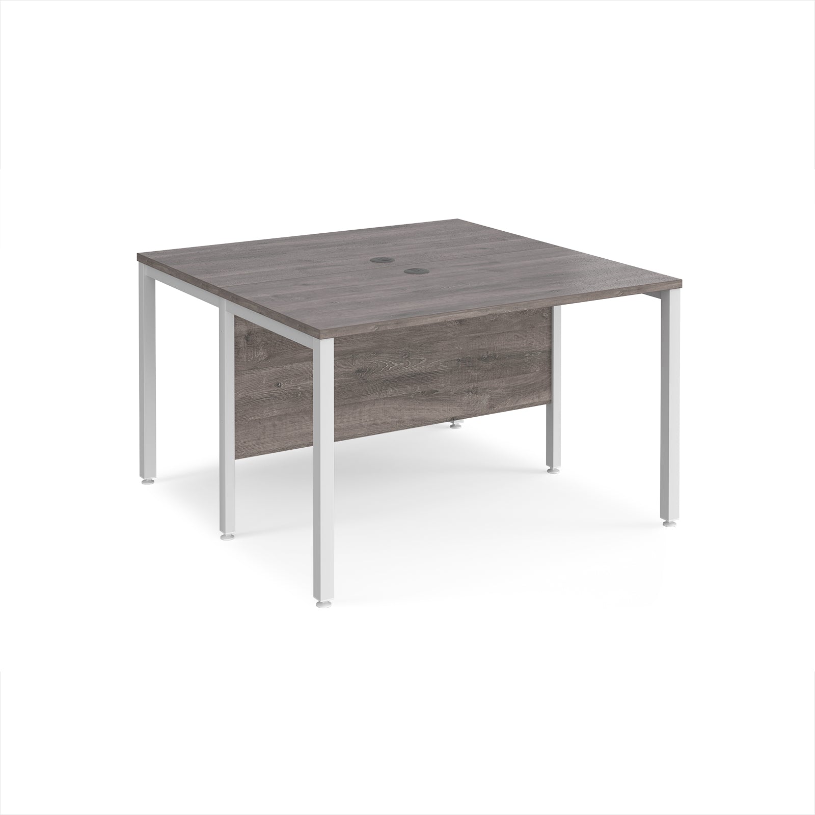 Maestro 25 bench back to back straight desks 1200mm