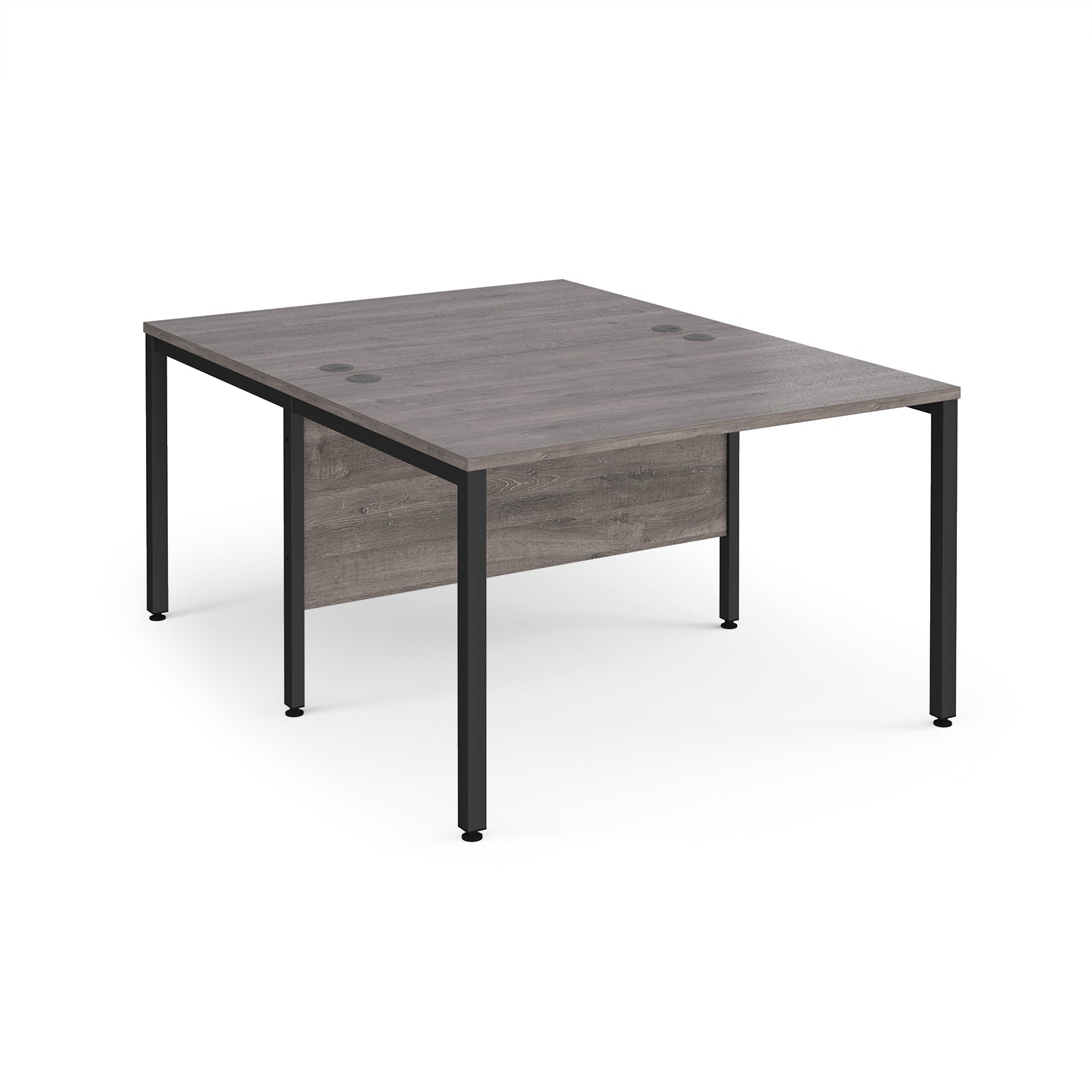 Maestro 25 bench back to back straight desks 1600mm