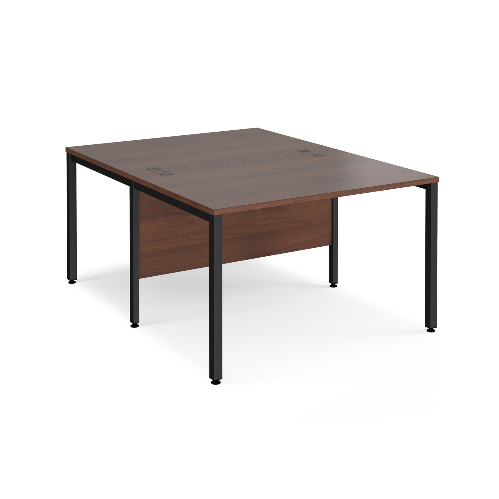 Maestro 25 bench back to back straight desks 1600mm