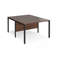 Maestro 25 bench back to back straight desks 1600mm