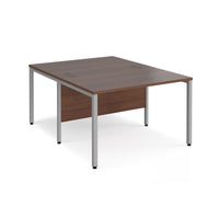 Maestro 25 bench back to back straight desks 1600mm