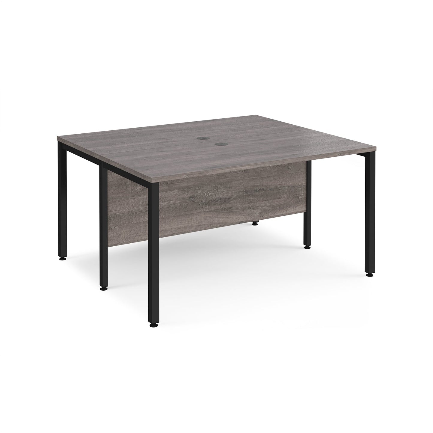 Maestro 25 bench back to back straight desks 1200mm
