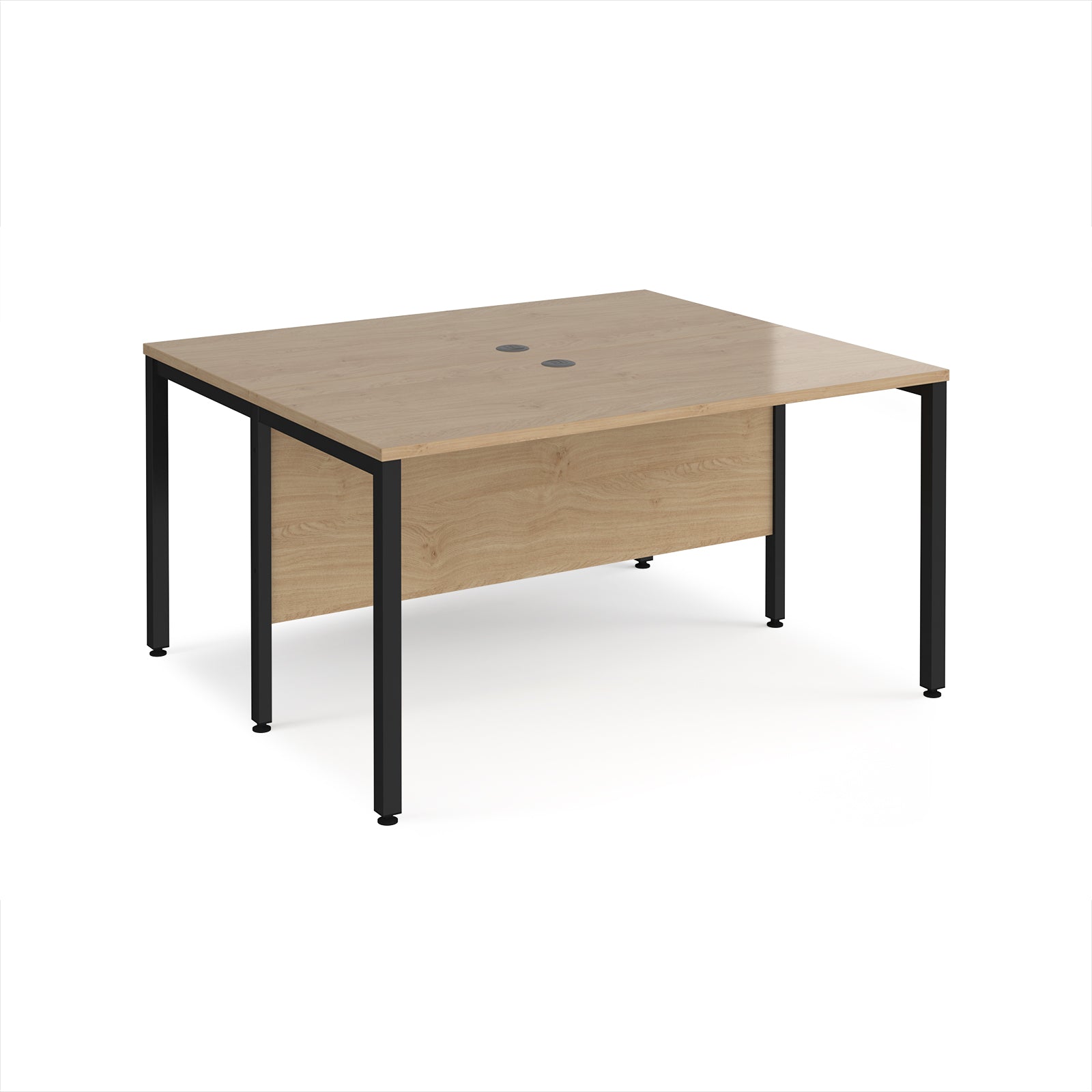 Maestro 25 bench back to back straight desks 1200mm