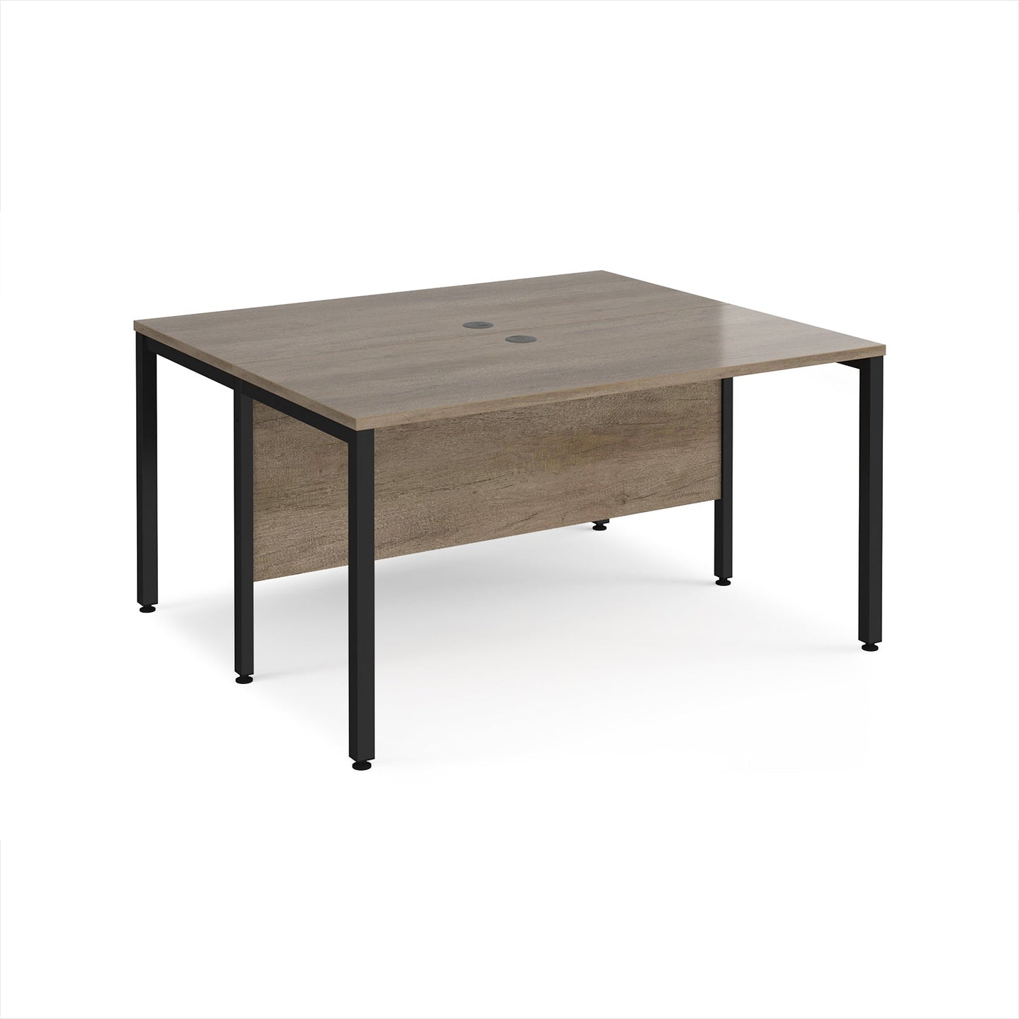 Maestro 25 bench back to back straight desks 1200mm