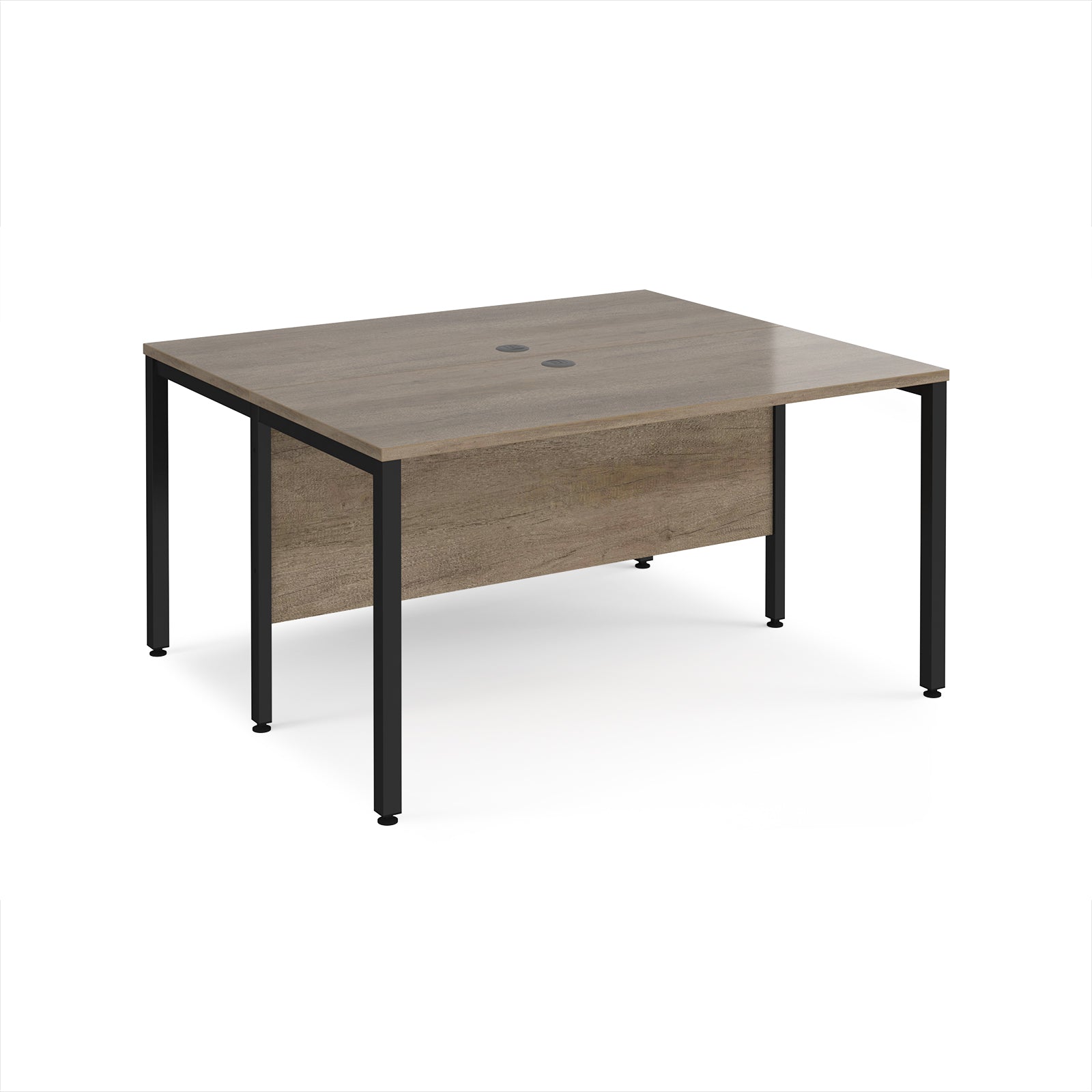 Maestro 25 bench back to back straight desks 1200mm