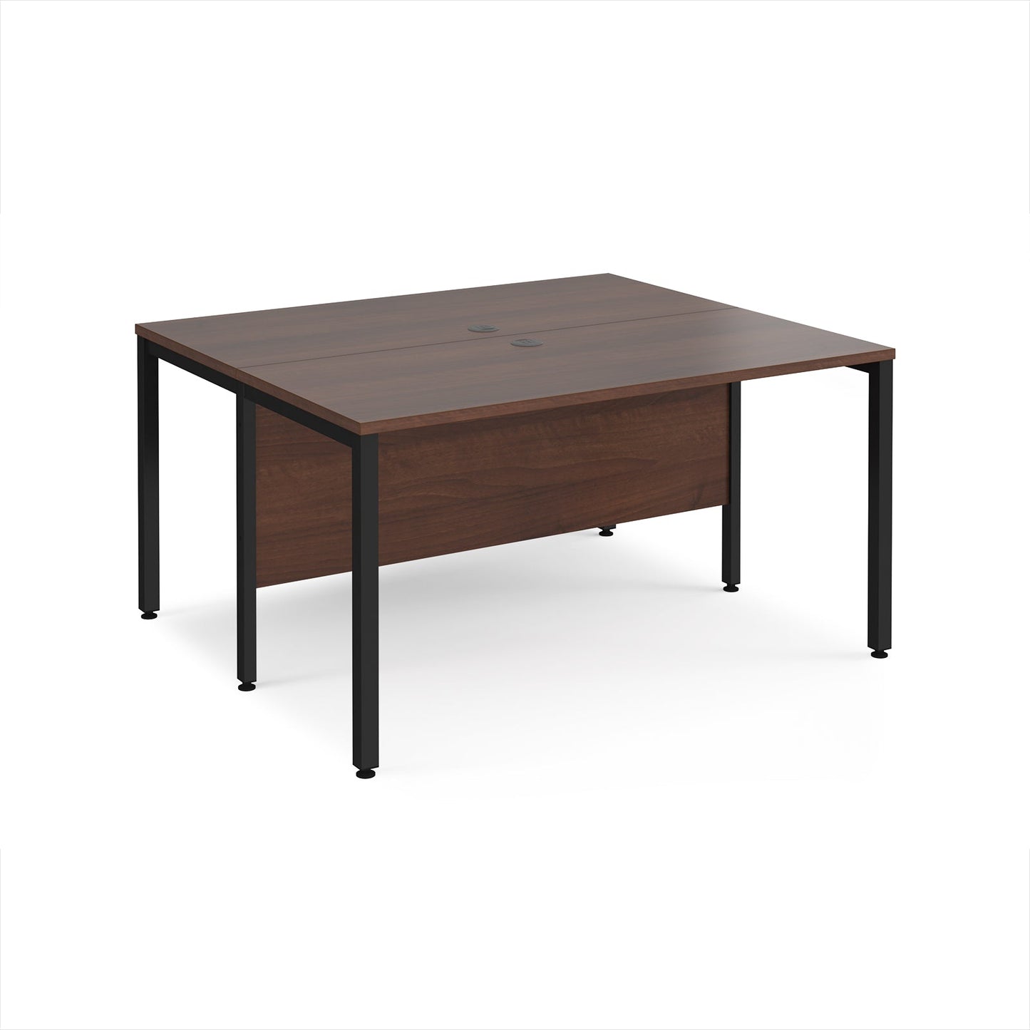 Maestro 25 bench back to back straight desks 1200mm