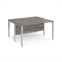 Maestro 25 bench back to back straight desks 1200mm