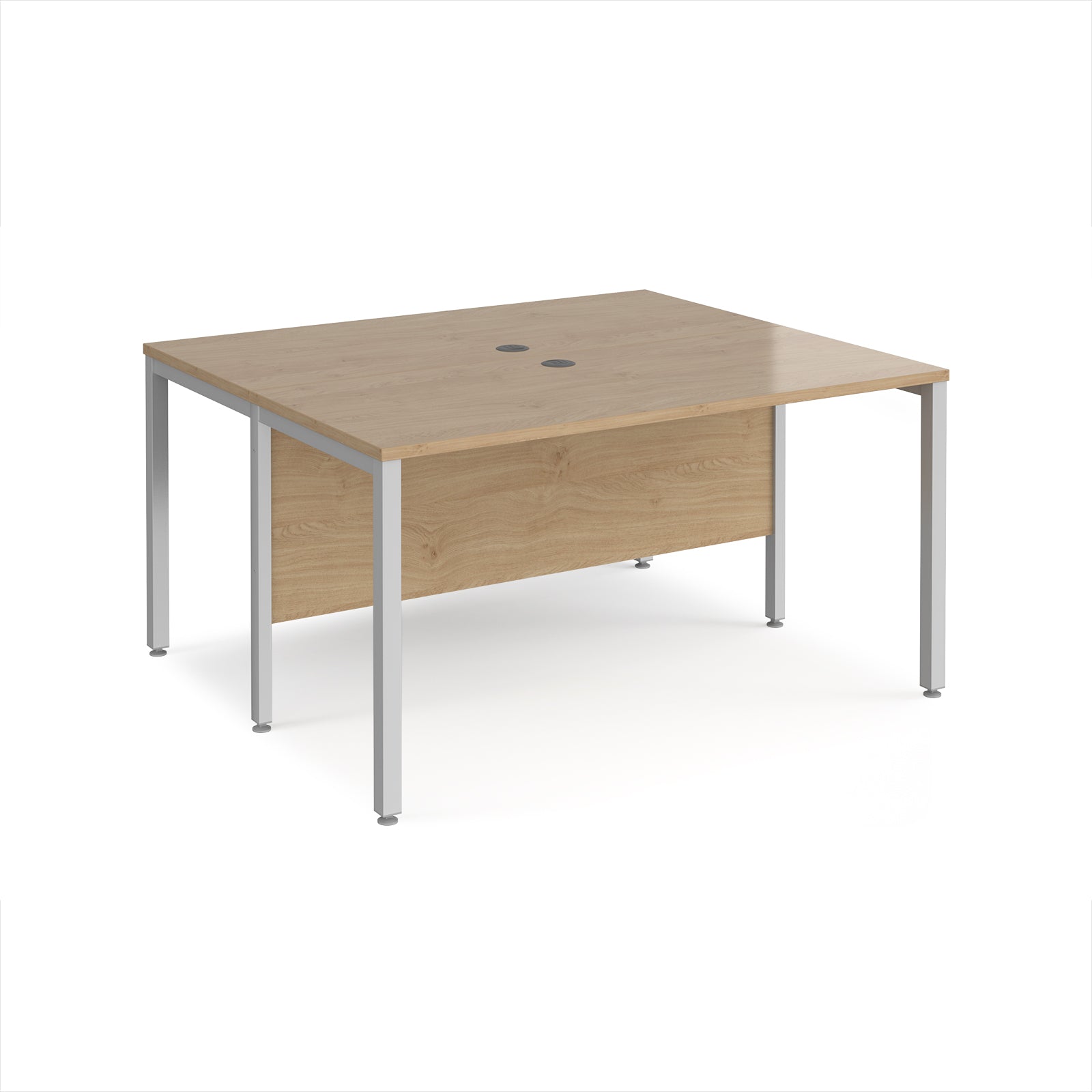 Maestro 25 bench back to back straight desks 1200mm