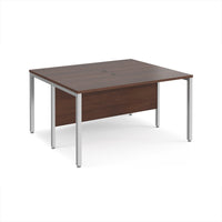 Maestro 25 bench back to back straight desks 1200mm