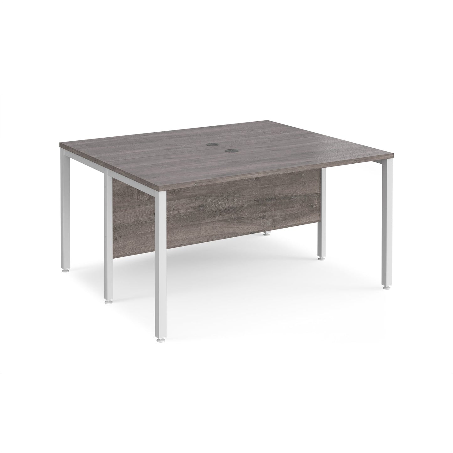 Maestro 25 bench back to back straight desks 1200mm