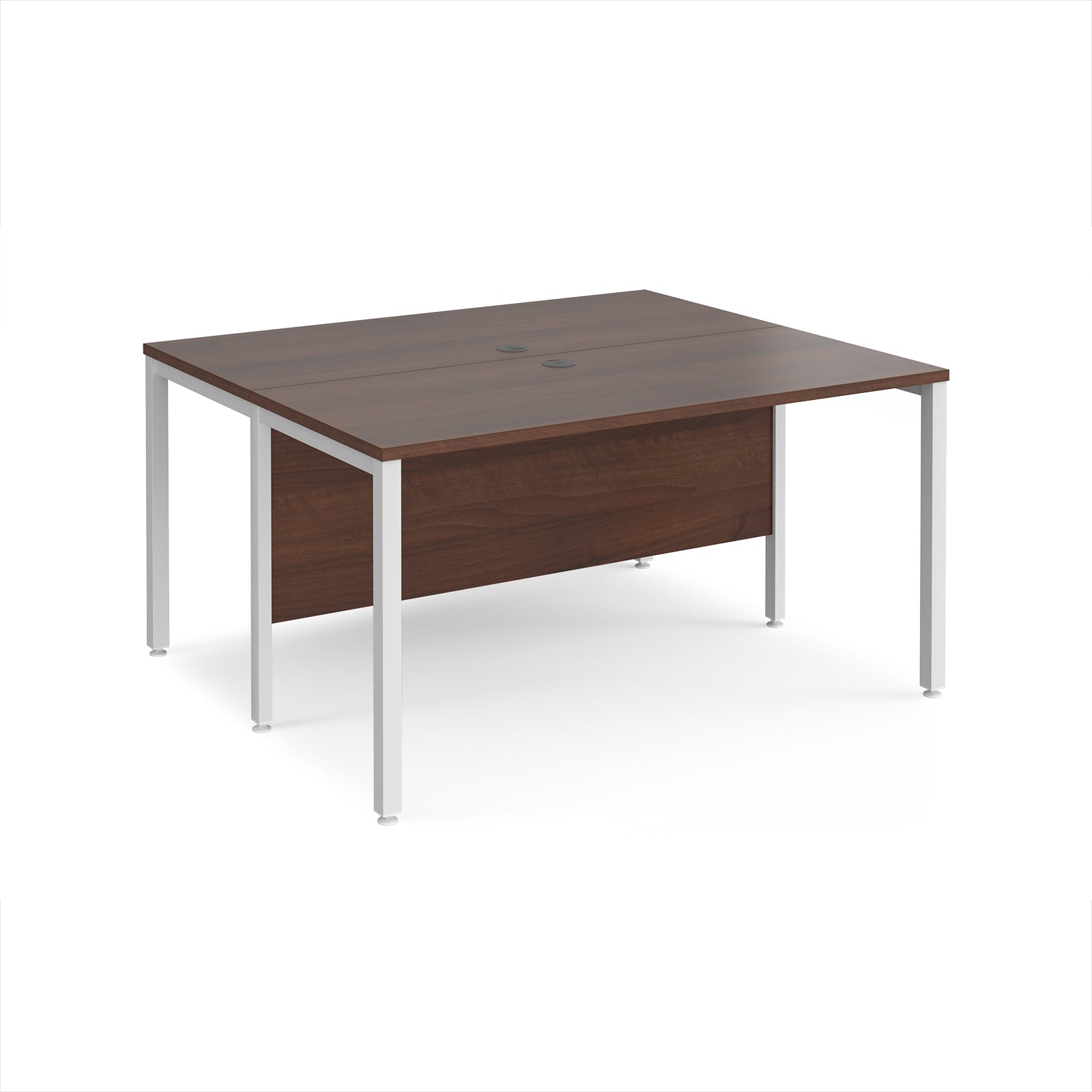 Maestro 25 bench back to back straight desks 1200mm
