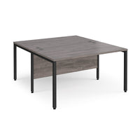Maestro 25 bench back to back straight desks 1600mm