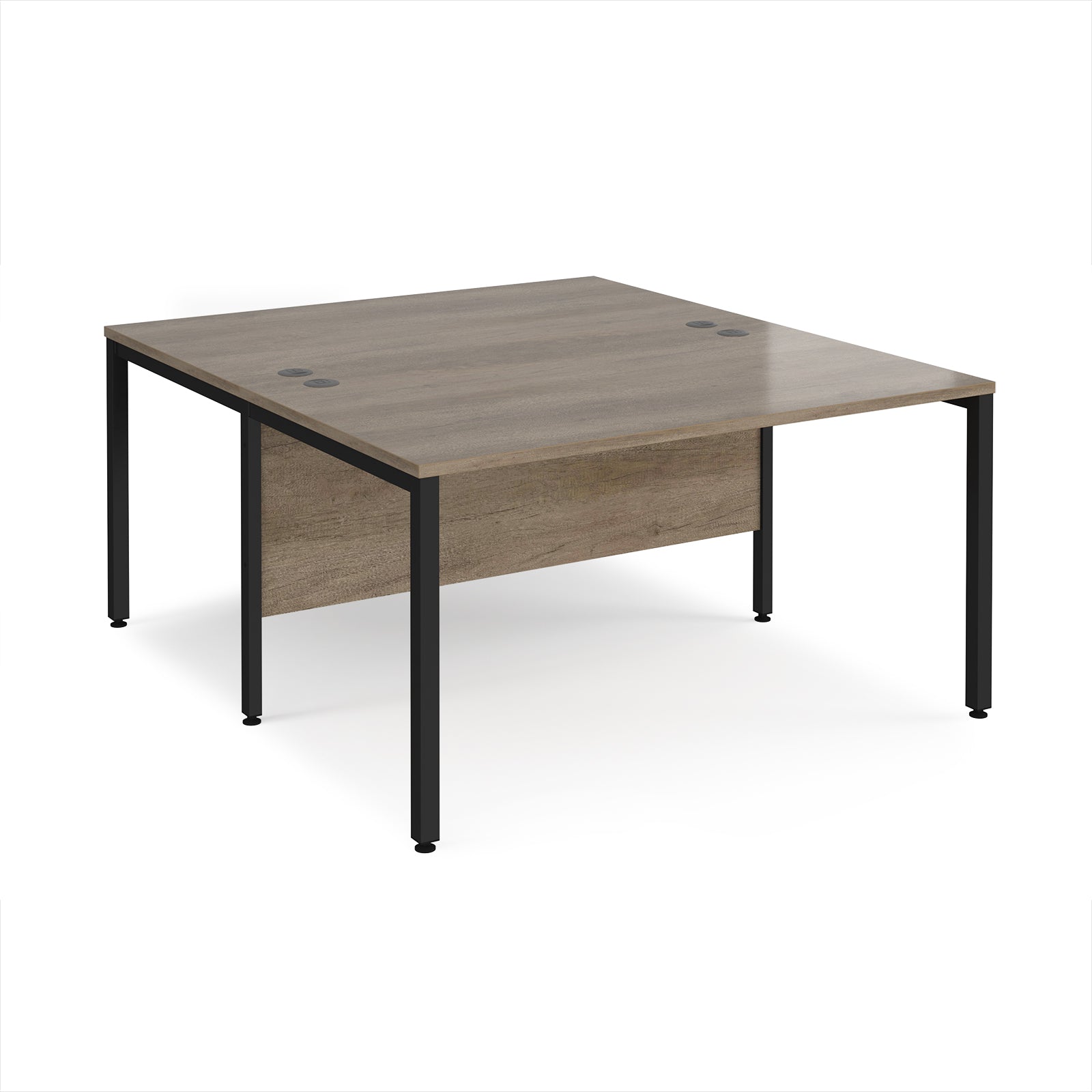 Maestro 25 bench back to back straight desks 1600mm