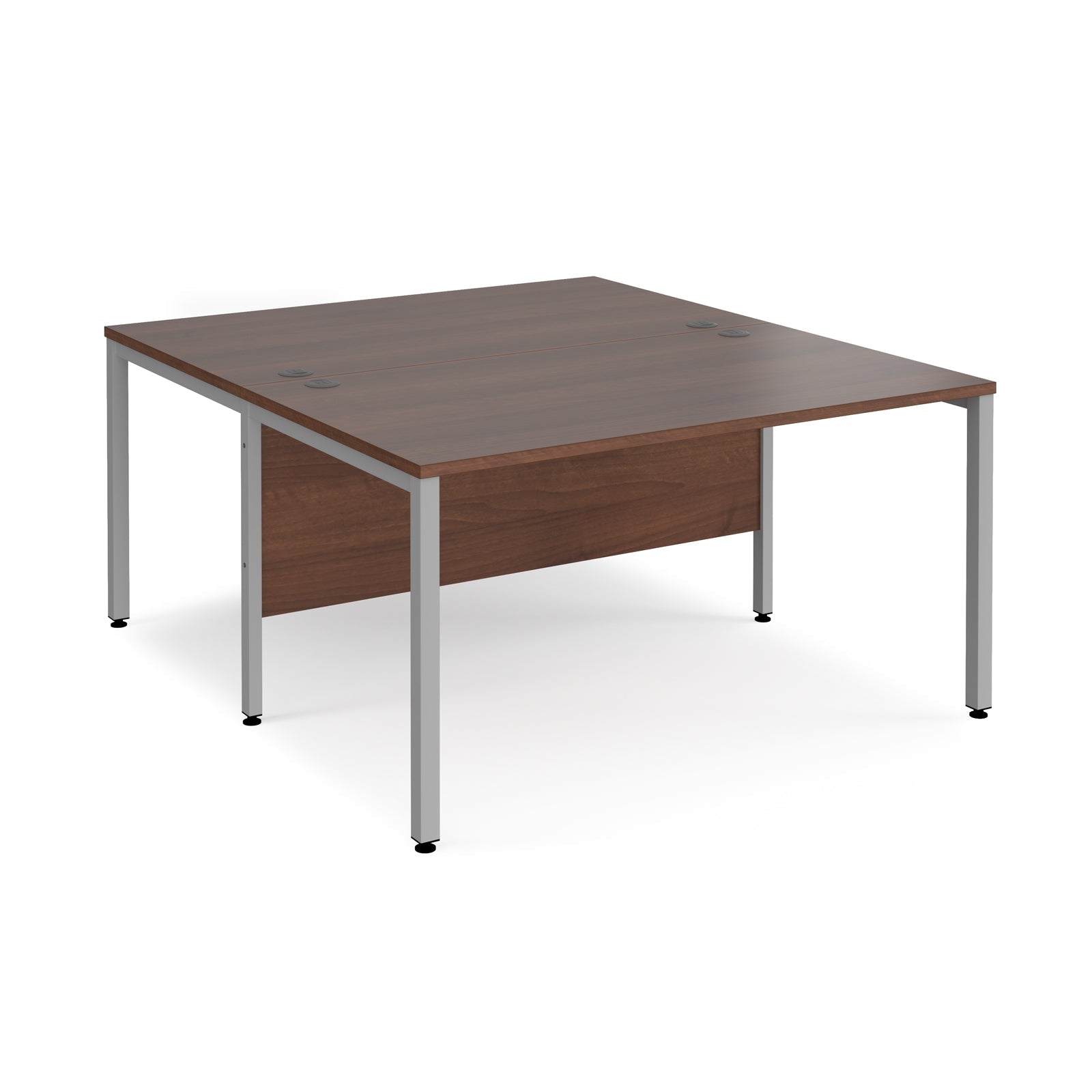Maestro 25 bench back to back straight desks 1600mm
