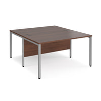 Maestro 25 bench back to back straight desks 1600mm