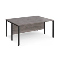 Maestro 25 bench back to back straight desks 1200mm