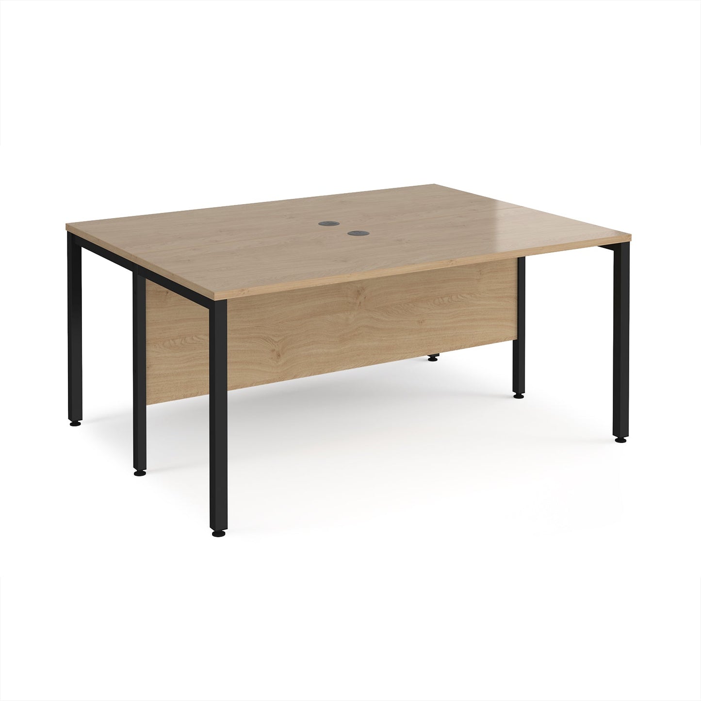 Maestro 25 bench back to back straight desks 1200mm