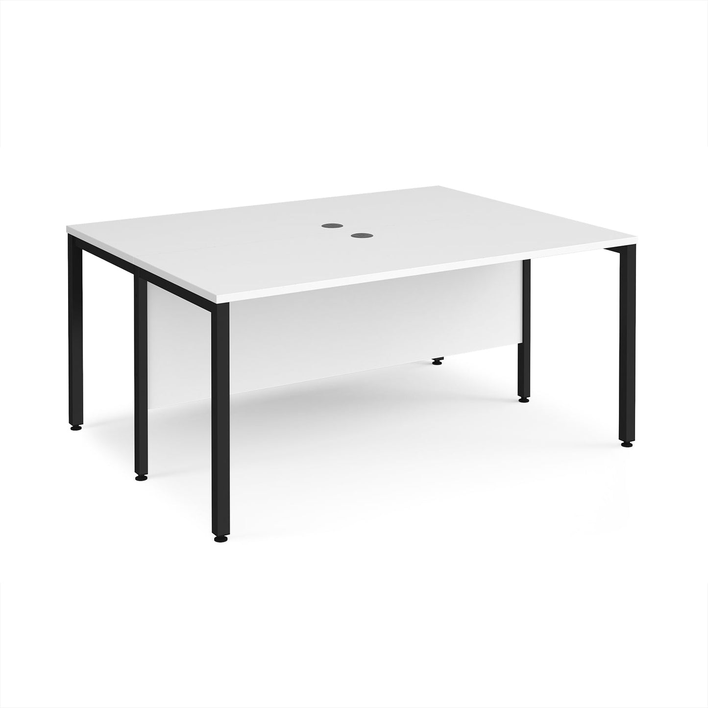 Maestro 25 bench back to back straight desks 1200mm