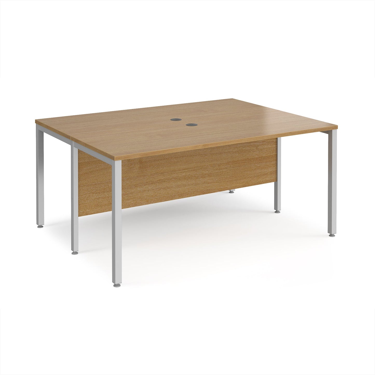 Maestro 25 bench back to back straight desks 1200mm