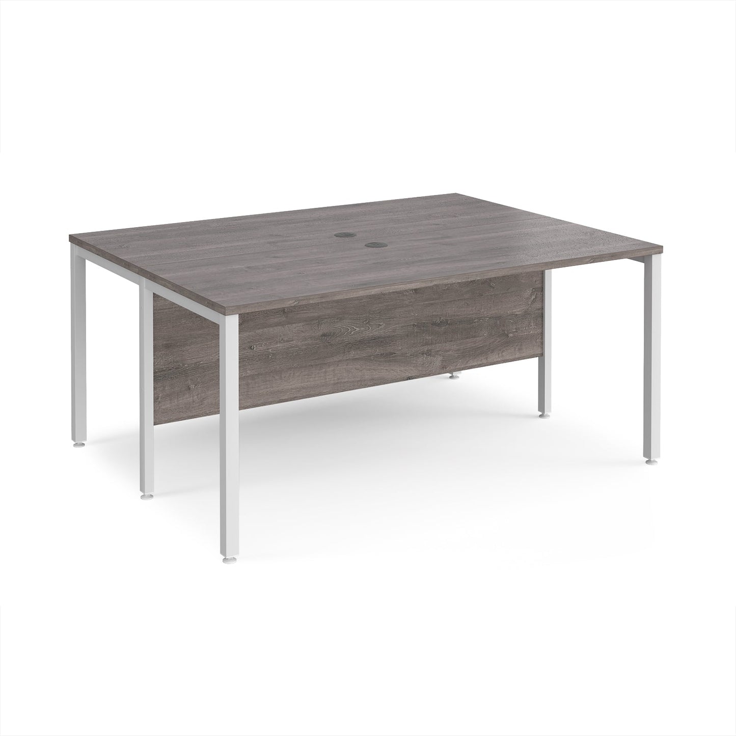 Maestro 25 bench back to back straight desks 1200mm