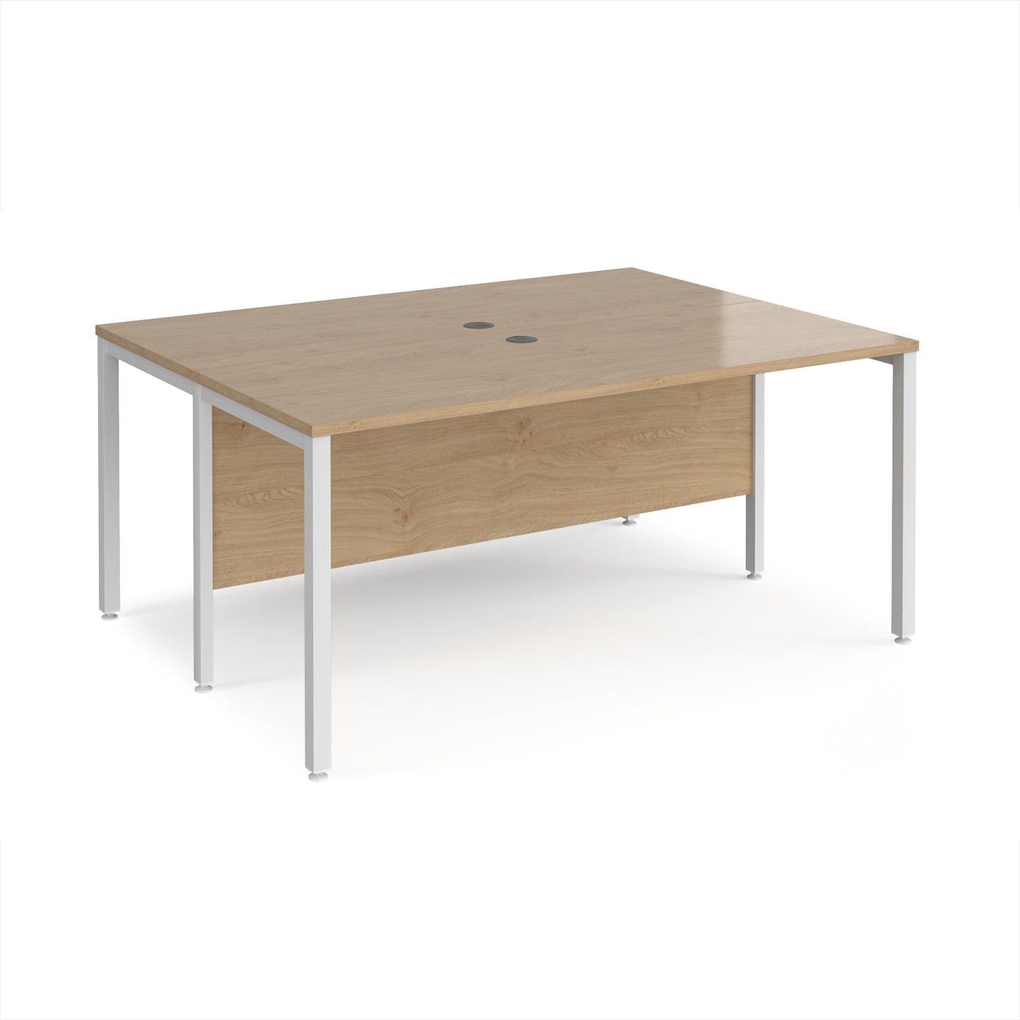 Maestro 25 bench back to back straight desks 1200mm