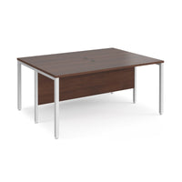 Maestro 25 bench back to back straight desks 1200mm