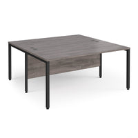 Maestro 25 bench back to back straight desks 1600mm