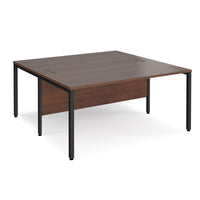 Maestro 25 bench back to back straight desks 1600mm