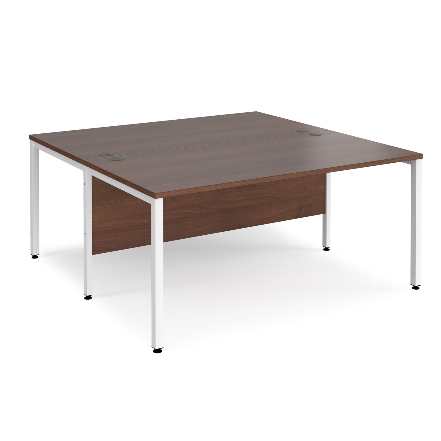 Maestro 25 bench back to back straight desks 1600mm