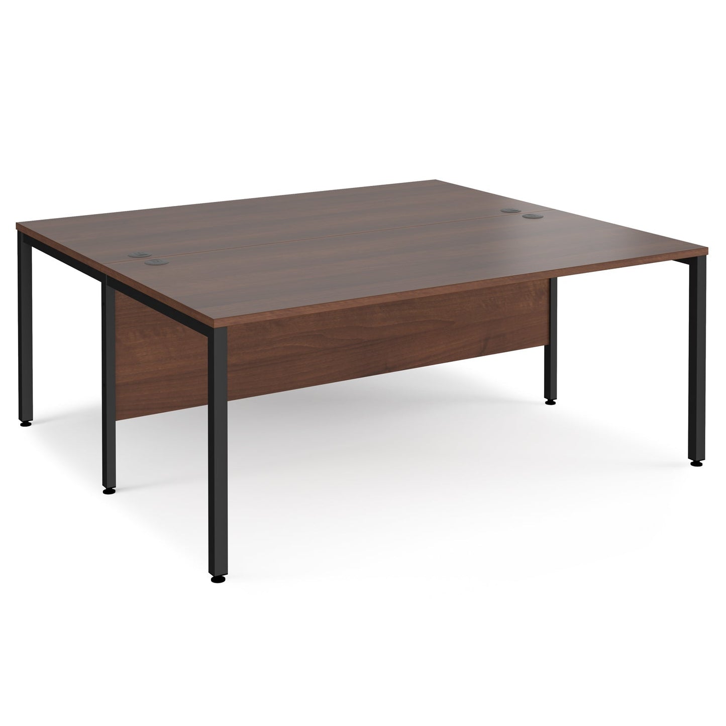 Maestro 25 bench back to back straight desks 1600mm