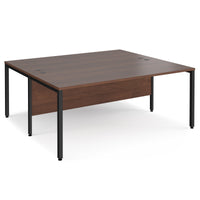 Maestro 25 bench back to back straight desks 1600mm