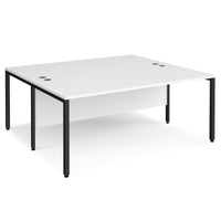 Maestro 25 bench back to back straight desks 1600mm