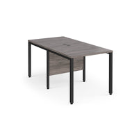 Maestro 25 bench back to back straight desks 1600mm