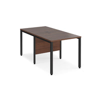 Maestro 25 bench back to back straight desks 1600mm