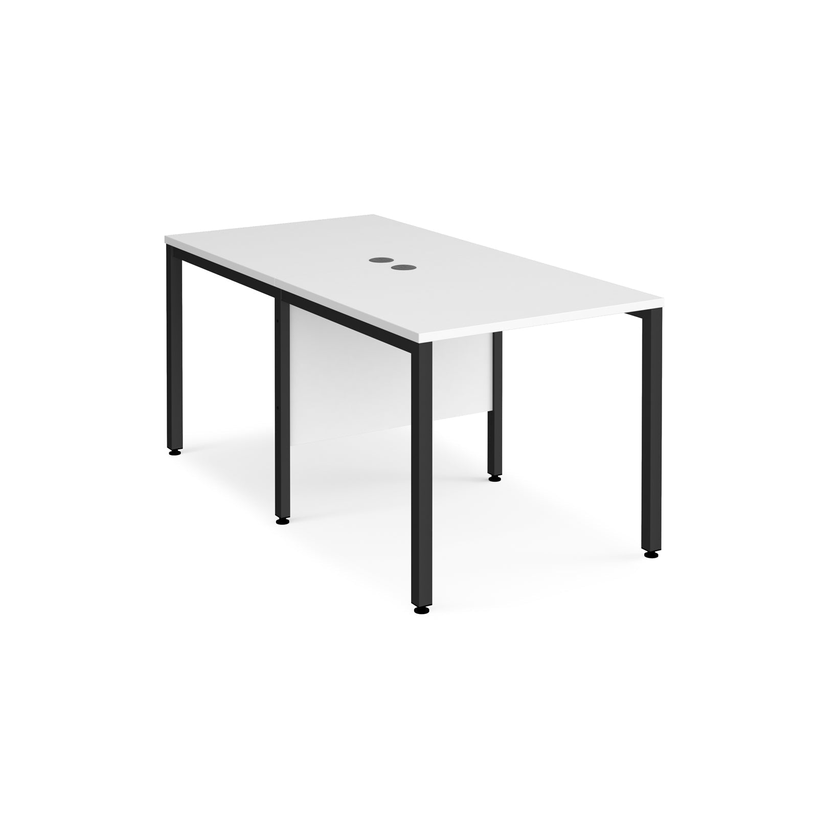 Maestro 25 bench back to back straight desks 1600mm