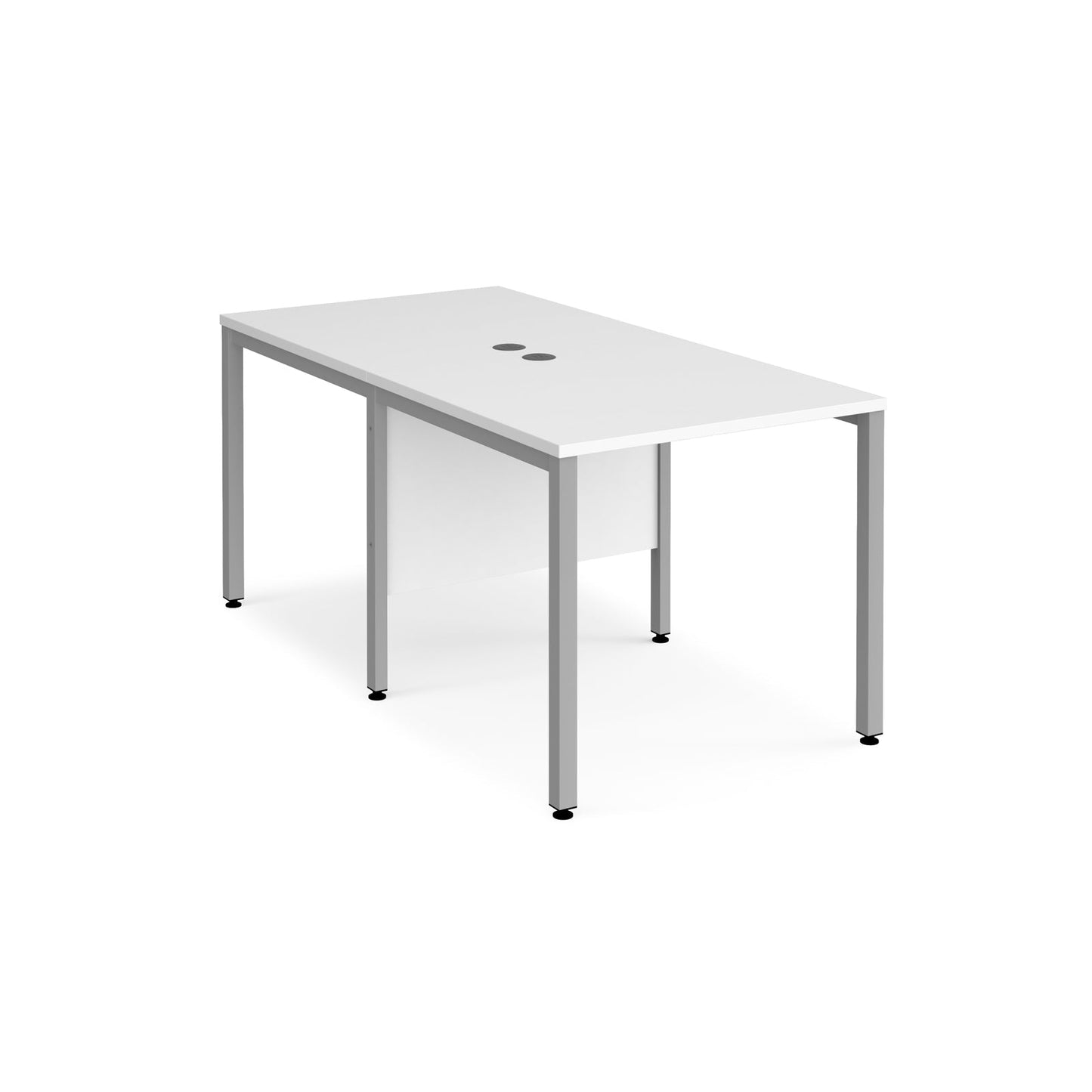 Maestro 25 bench back to back straight desks 1600mm