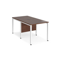Maestro 25 bench back to back straight desks 1600mm